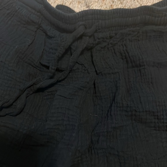 Black drawstring pants - Picture 3 of 3